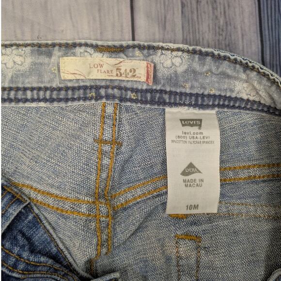 Vintage Y2K Levi's Low Flare 542 Size 10 - Picture 4 of 8